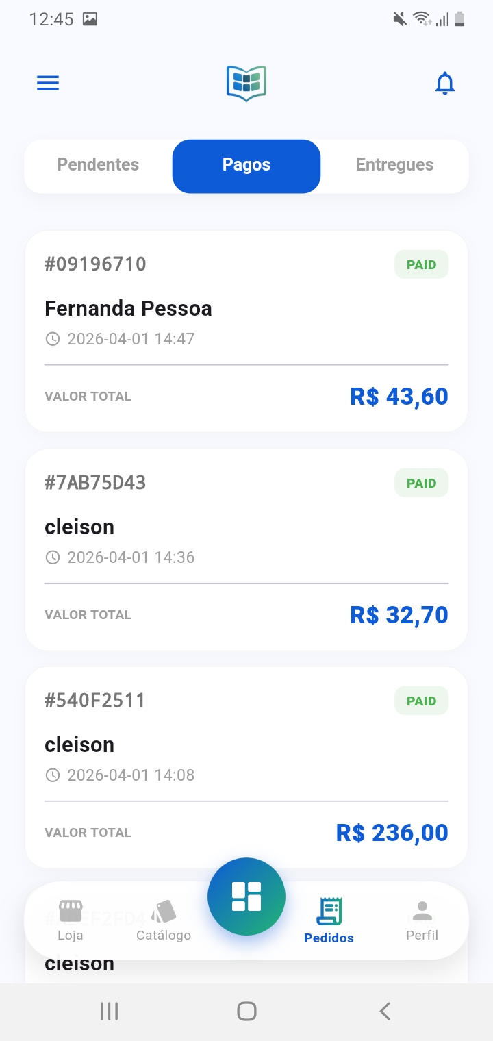 Controle de Vendas em Milissegundos.